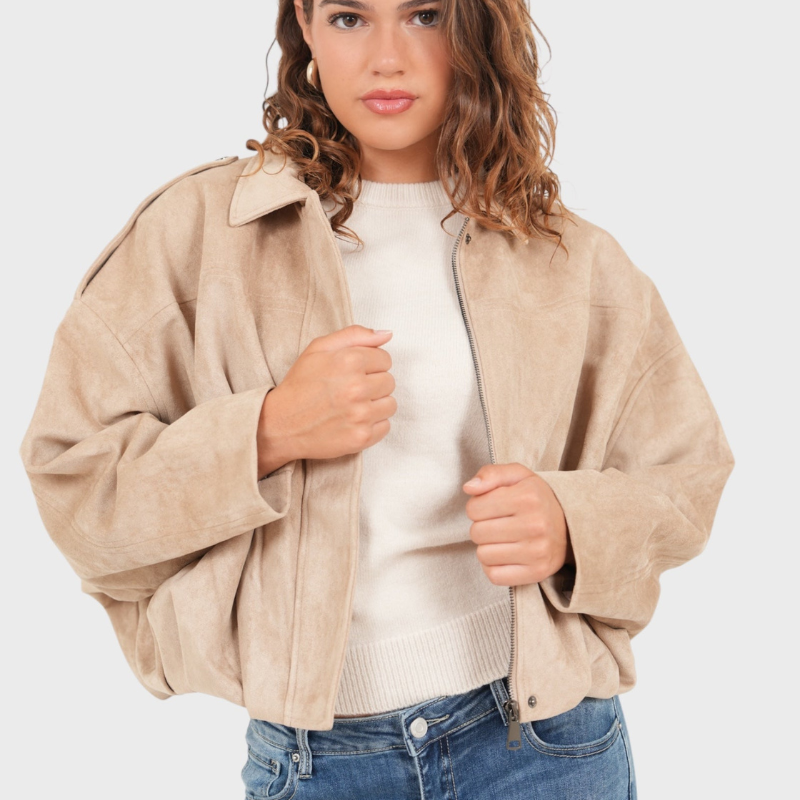 The Signature Luxe Bomber