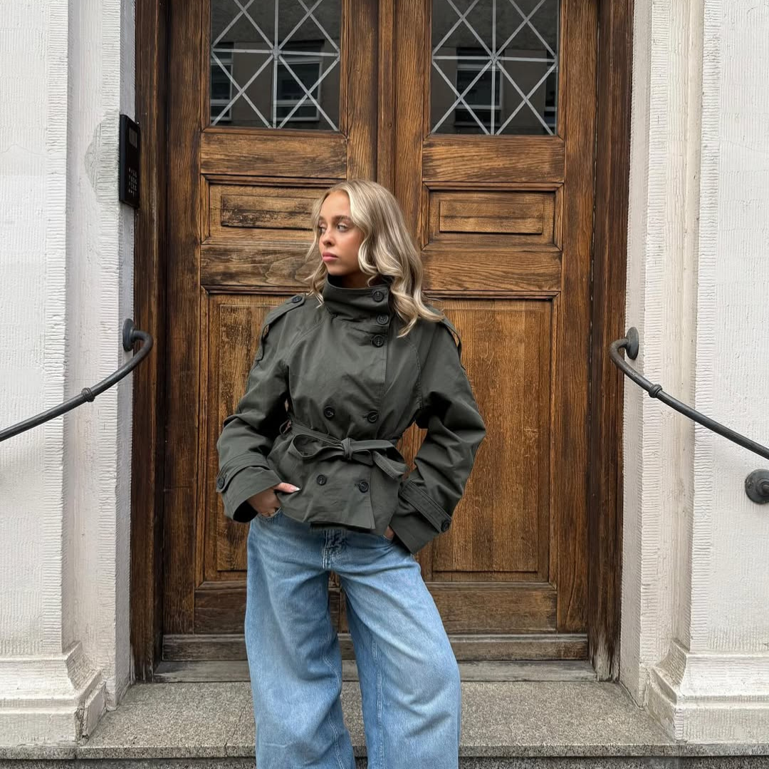 The Sienna Short Trench Coat