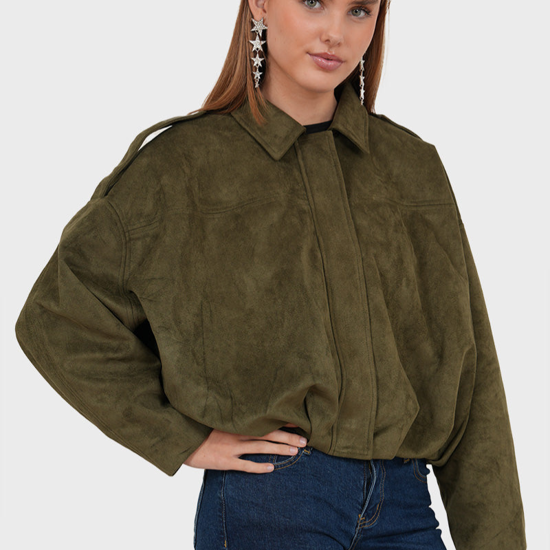 The Signature Luxe Bomber