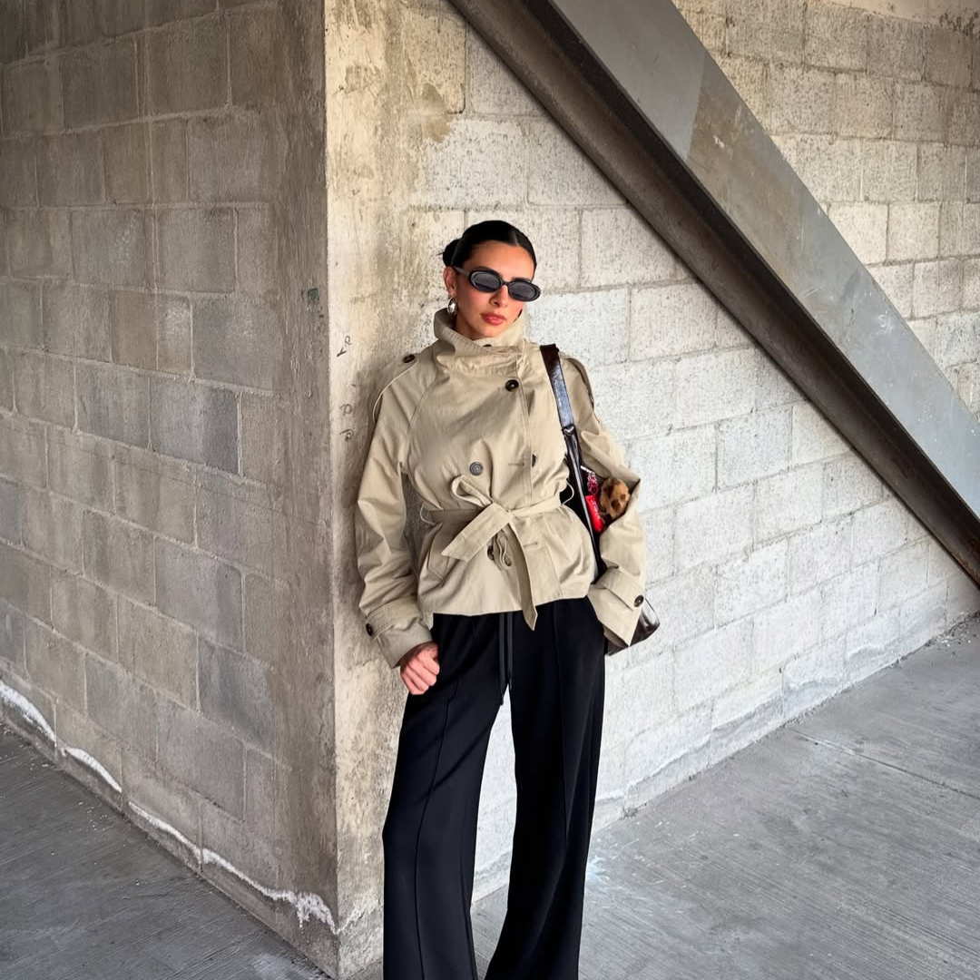 The Sienna Short Trench Coat