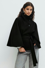 The Signature Belted Cape Jacket