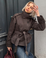 The Maya Short Trench Coat